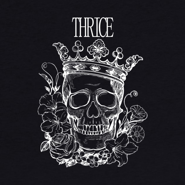 Thrice skull by Bandana Skull